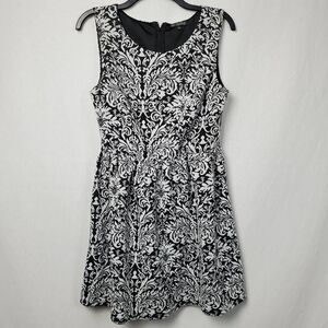 BeBop Large Black White Holiday Party Dress
